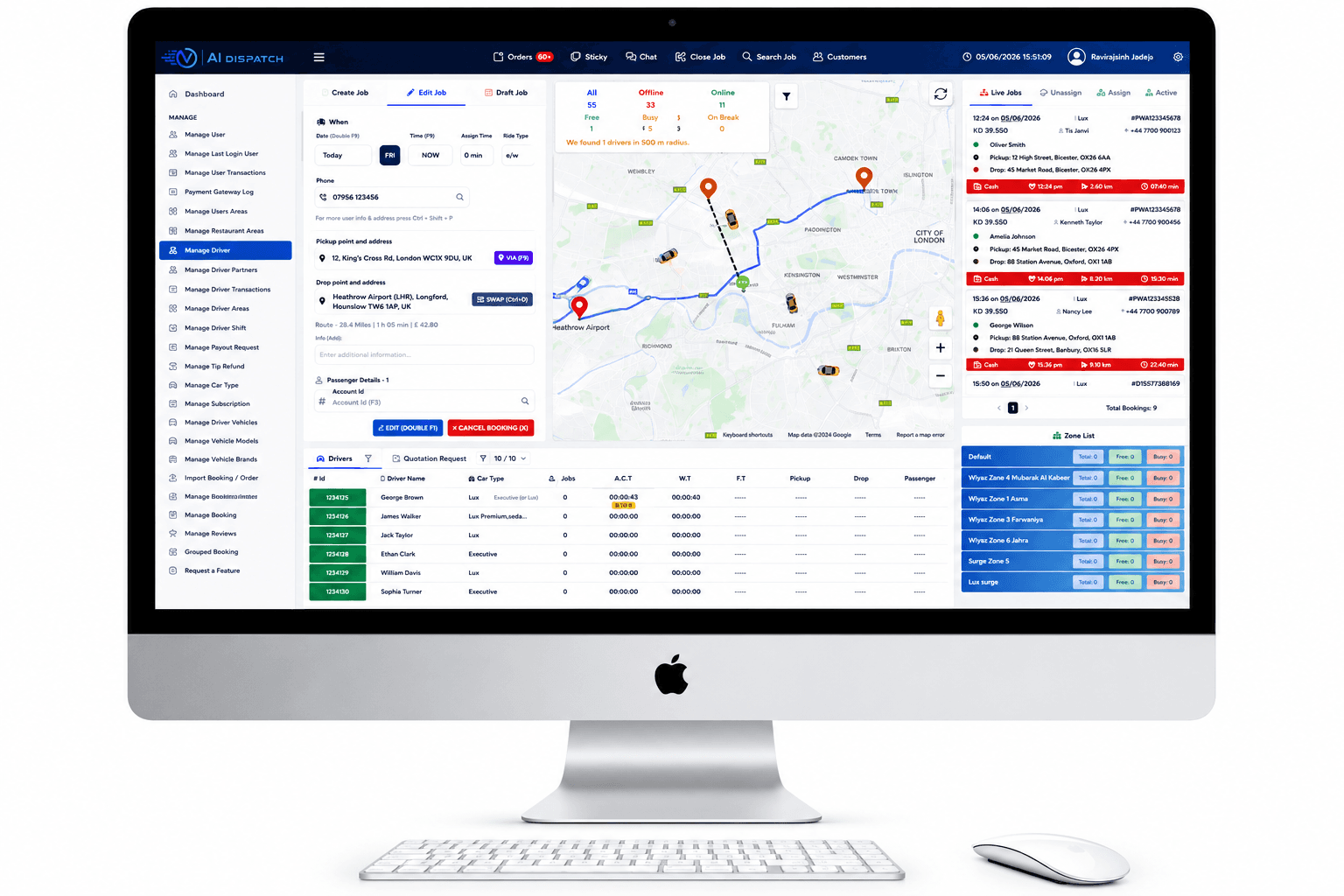 VAI Dispatch platform overview
